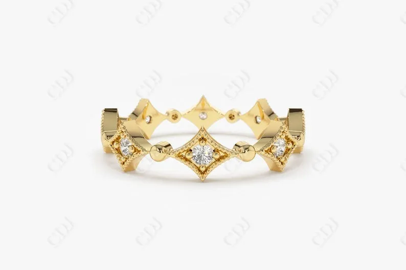 0.17CTW Lab Grown Diamond Full Eternity Wedding Band