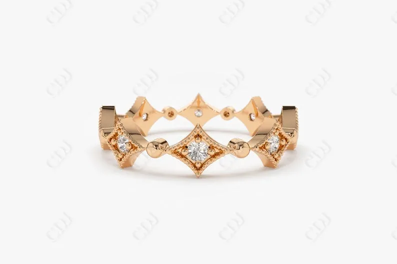 0.17CTW Lab Grown Diamond Full Eternity Wedding Band