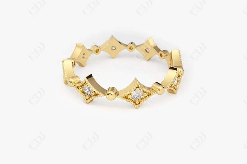 0.17CTW Lab Grown Diamond Full Eternity Wedding Band
