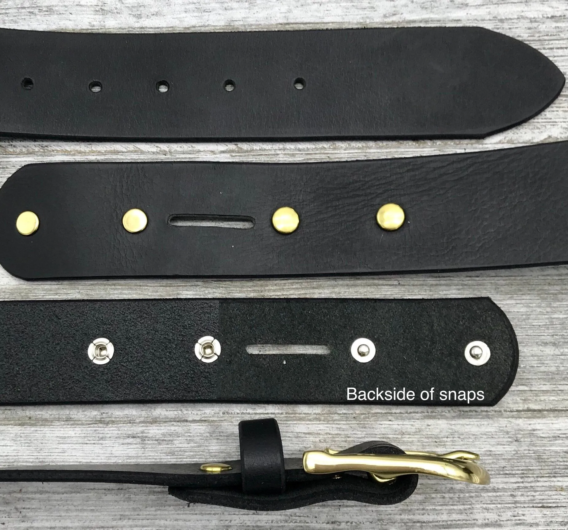 1 1/4” Crazy Horse Brown Leather Belt – Vintage Style, Durable & Handmade in USA