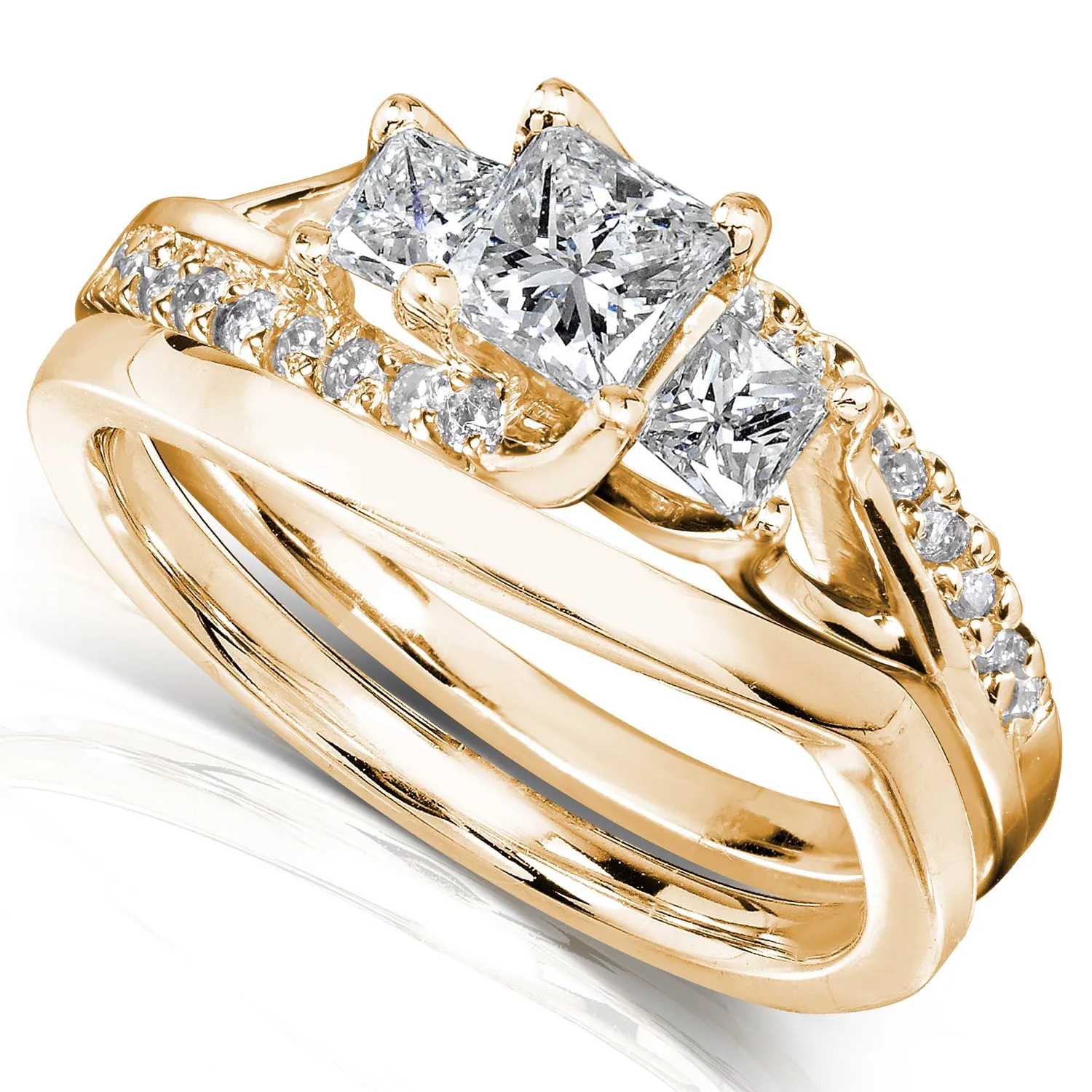 1.1ct Solana Princess Bridal Set