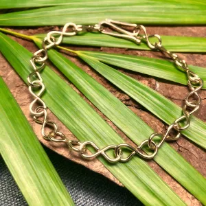 14K Gold Infinity Anklet