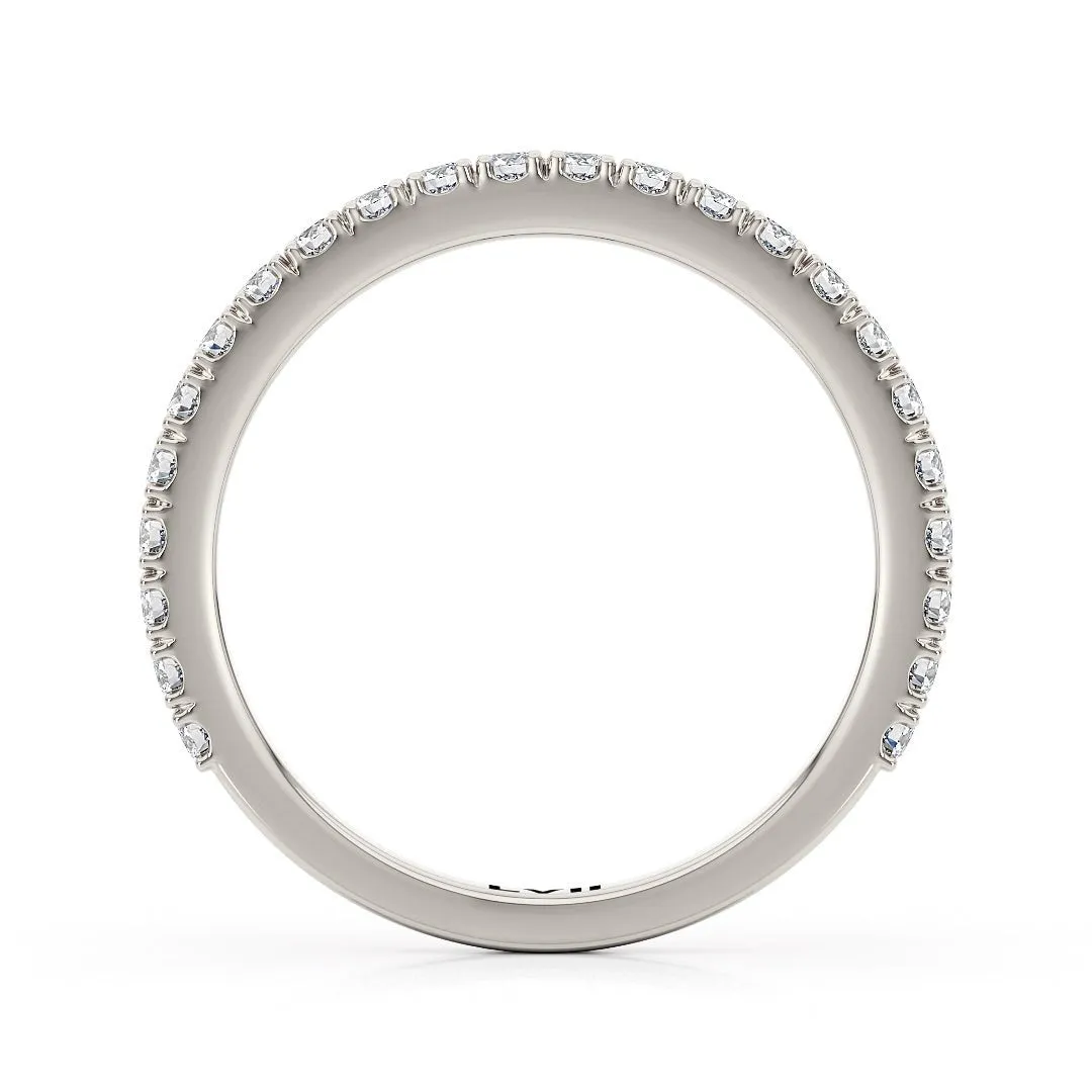 2mm Dainty Diamond Wedding Bands - The Amsterdam Wedding Band