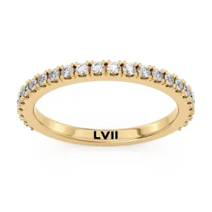 2mm Dainty Diamond Wedding Bands - The Amsterdam Wedding Band
