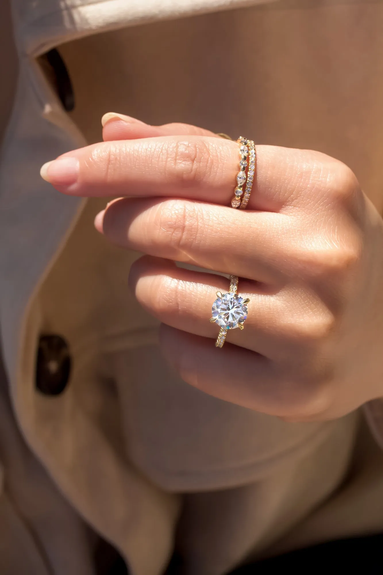4.25ct Rogue Bridal Set