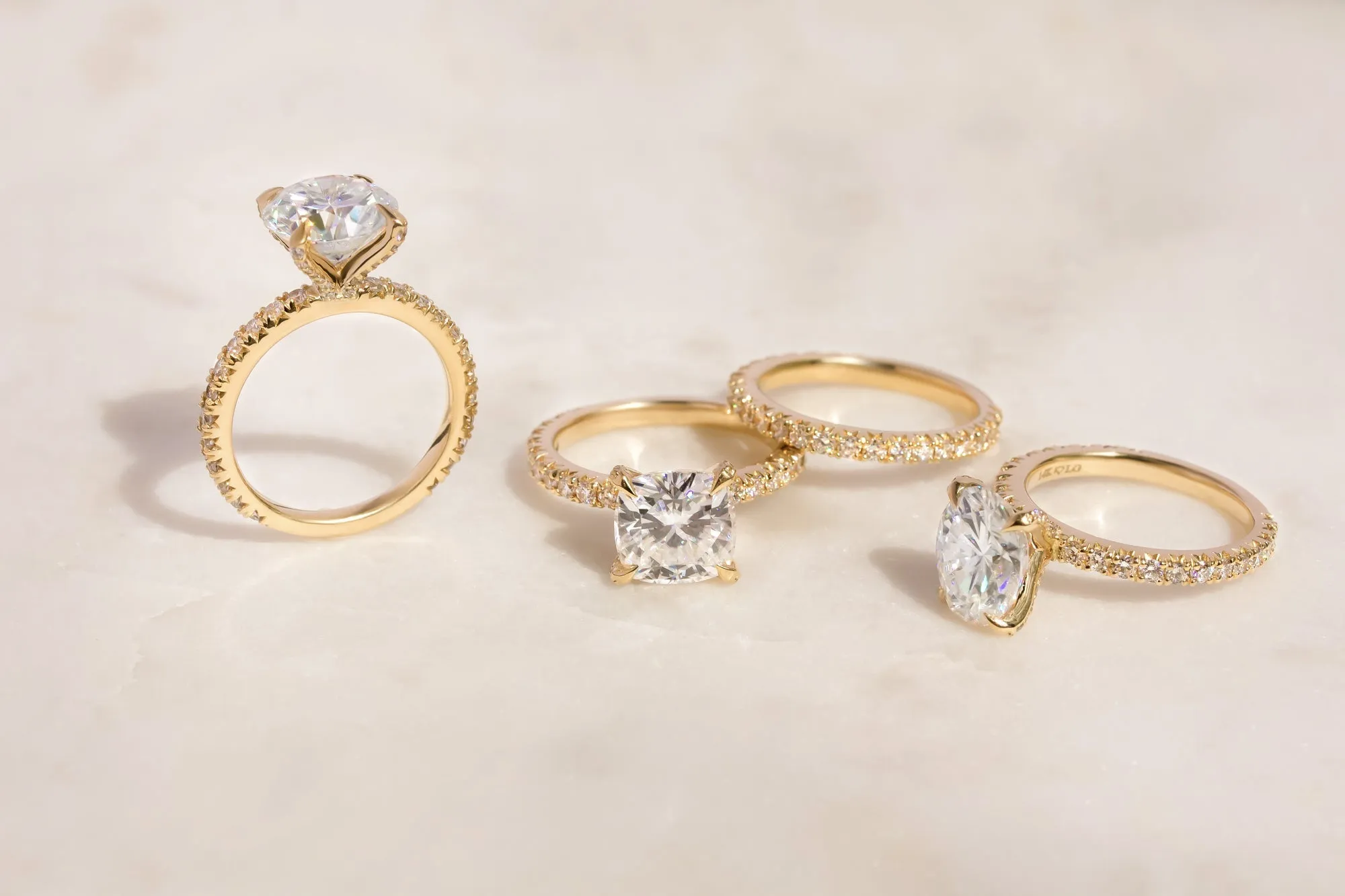 4.25ct Rogue Bridal Set