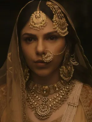Alamzeb Heeramandi Look Inspired Bridal Jewellery