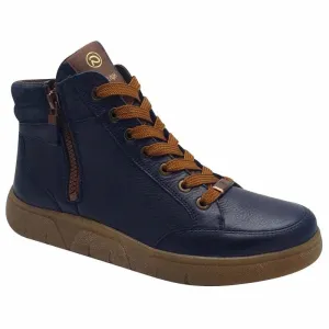 Ara Womens Navy Smart Casual Boot  12-24451-90