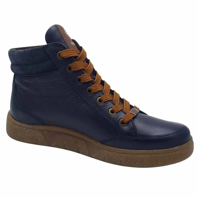 Ara Womens Navy Smart Casual Boot  12-24451-90