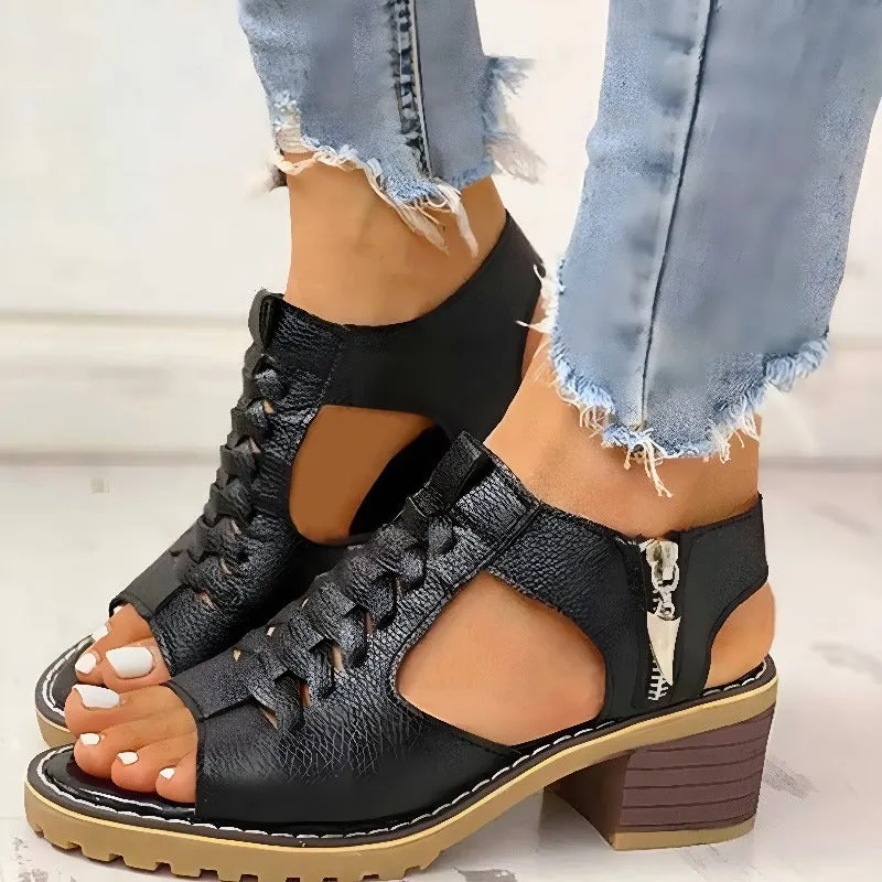 Ariah Classic Leather Sandals