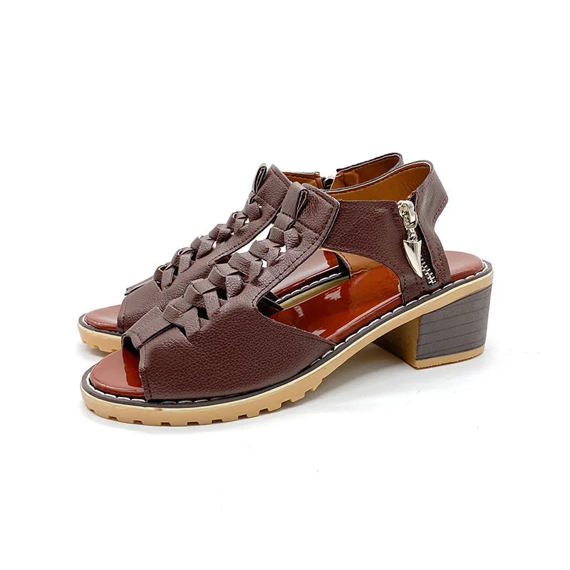 Ariah Classic Leather Sandals