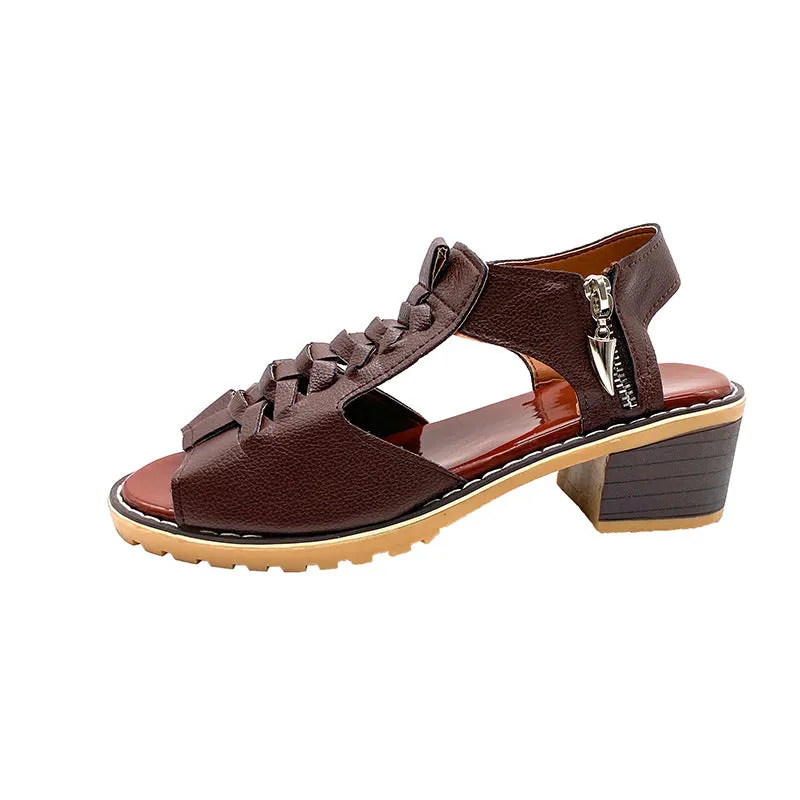 Ariah Classic Leather Sandals