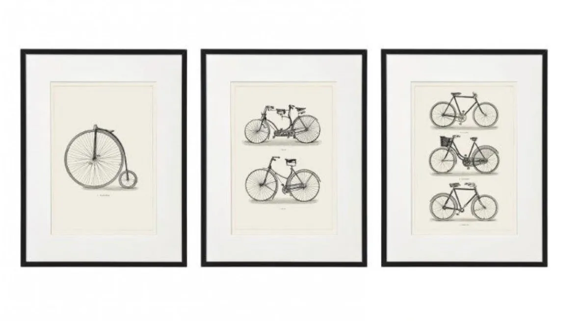 Bicycle Framed Print - 3 Designs