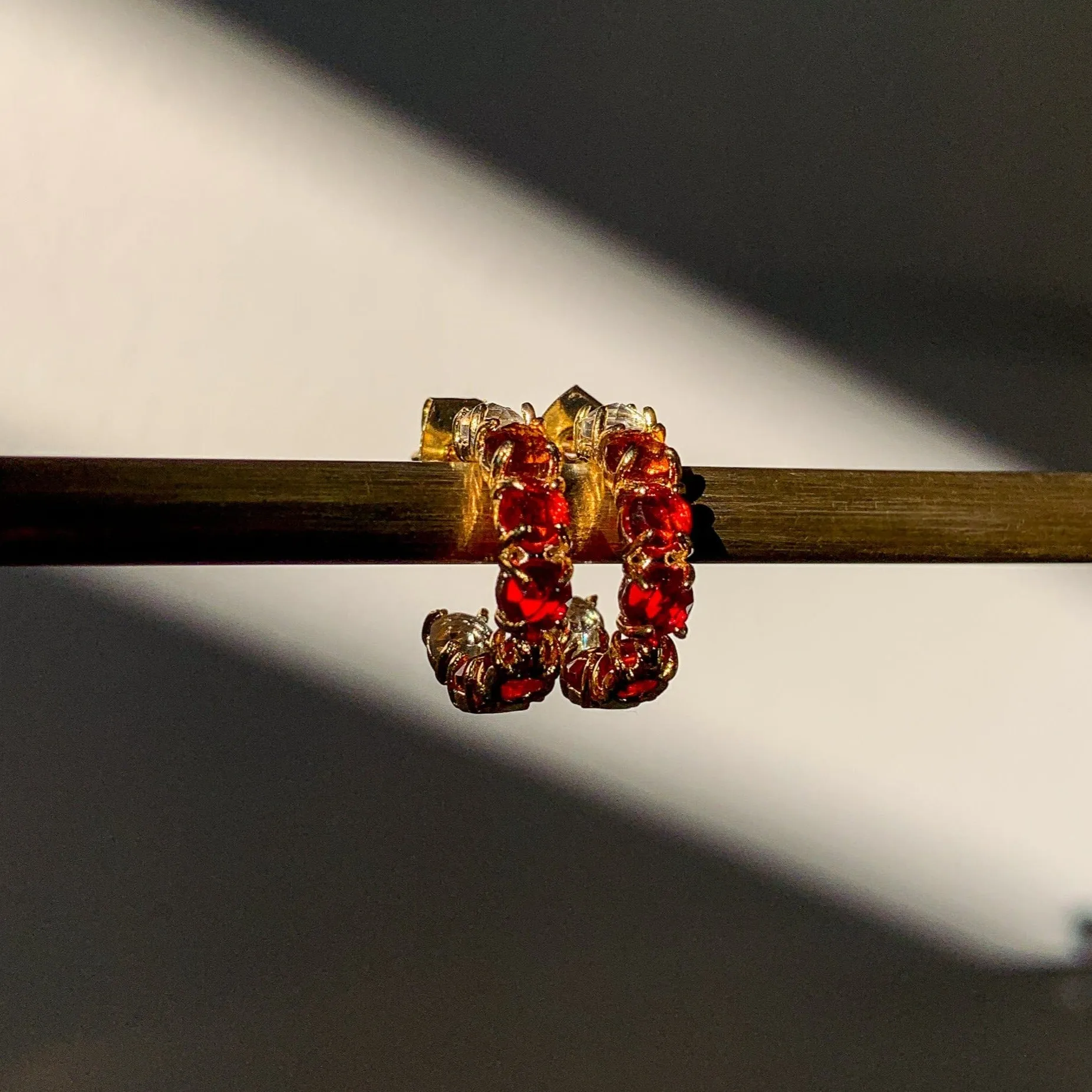 Birthstone Huggies
