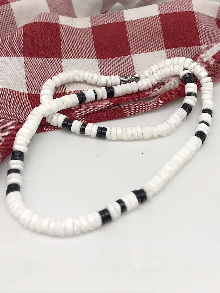 Bohemian Seashell Beaded Necklace