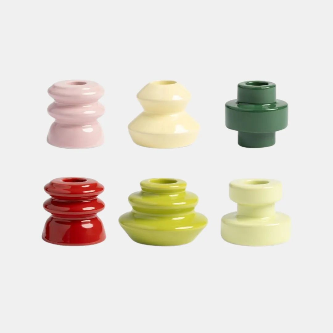 Candle Holder (Assorted Shapes   Colours)