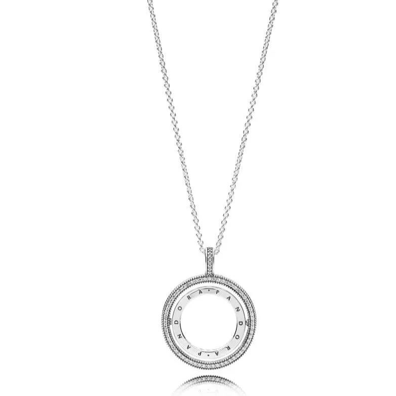 Circle Necklace 397410CZ-60
