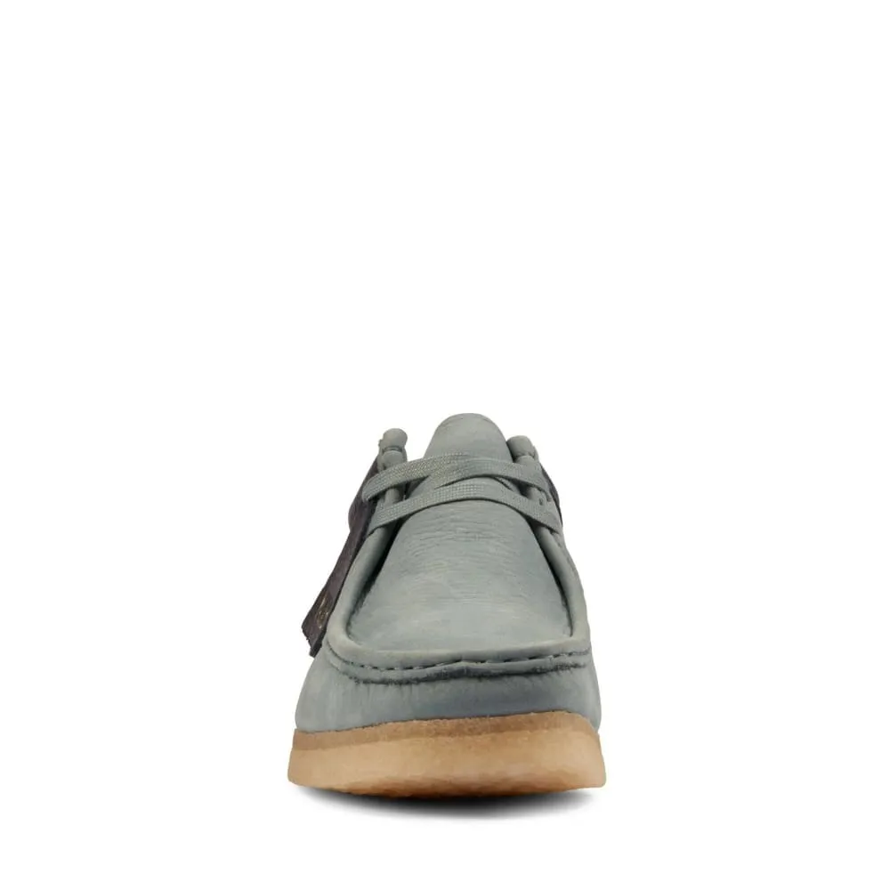 Clarks Originals Wallabee Low Men's Sage Gray Nubuck Leather 26162538