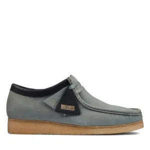 Clarks Originals Wallabee Low Men's Sage Gray Nubuck Leather 26162538