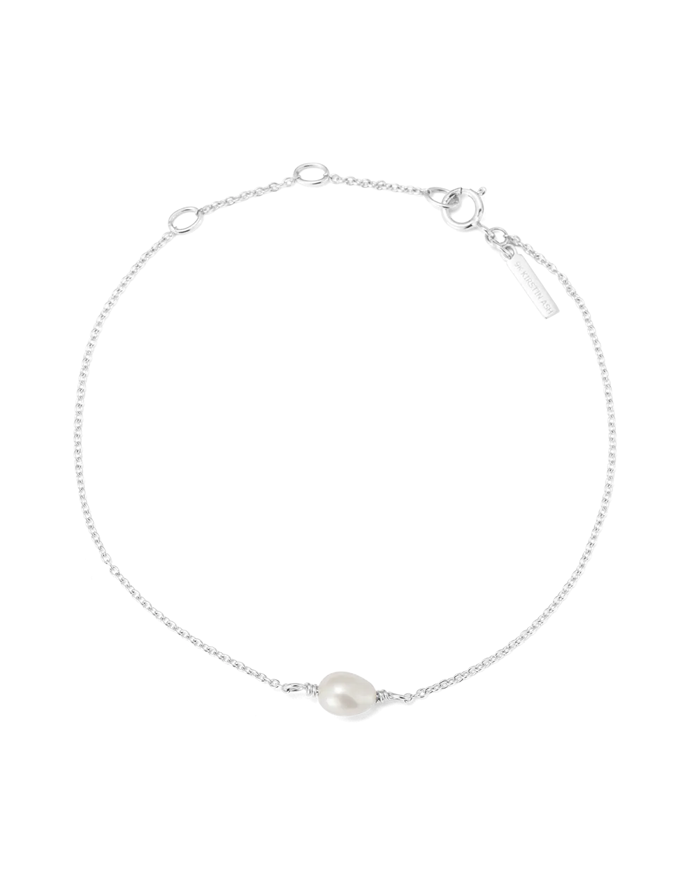 CLASSIC PEARL BRACELET (STERLING SILVER)