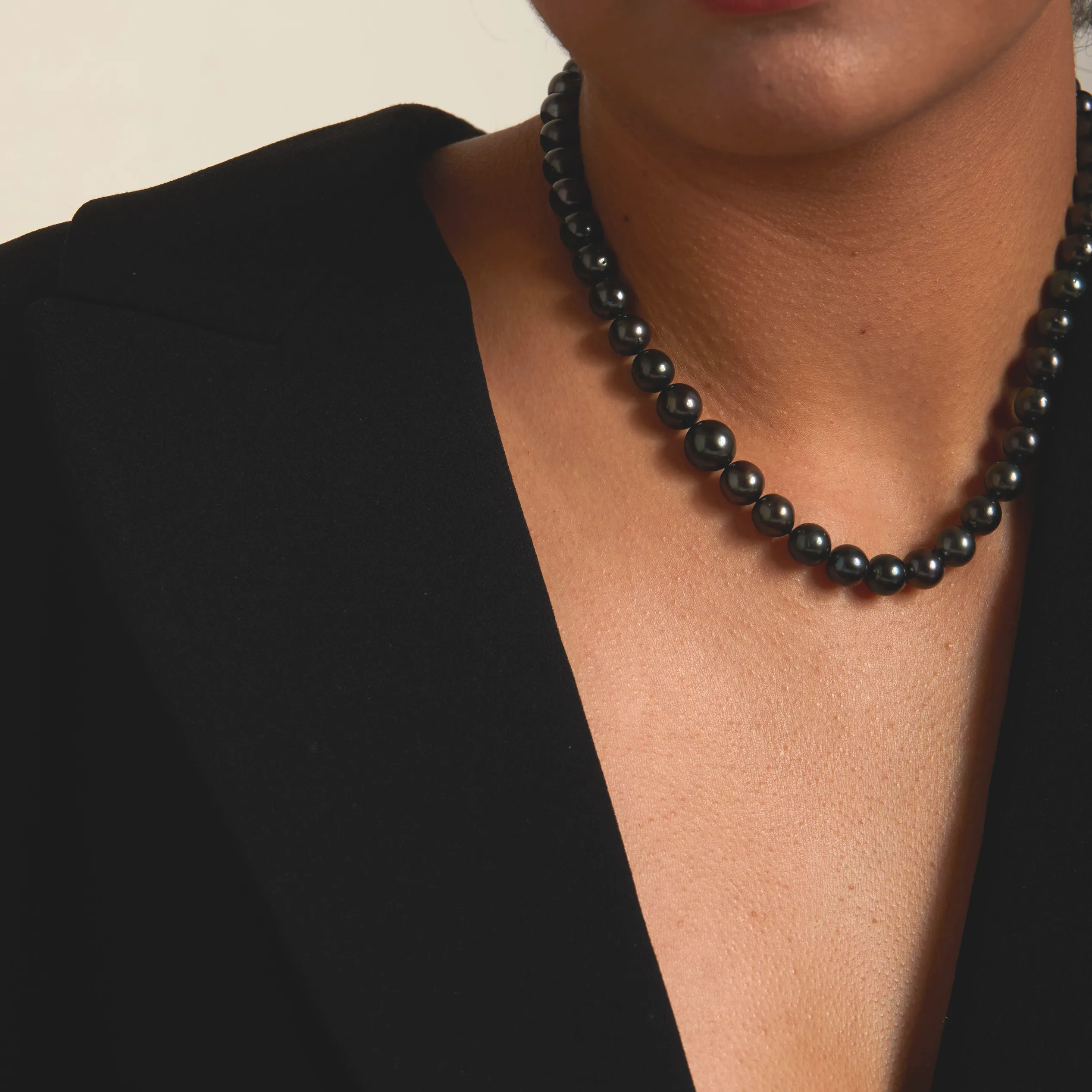 Classic Tahiti Pearl Strand Necklace