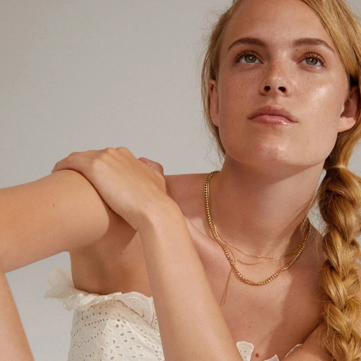 Create Gold Plated 3-in-1 Necklace