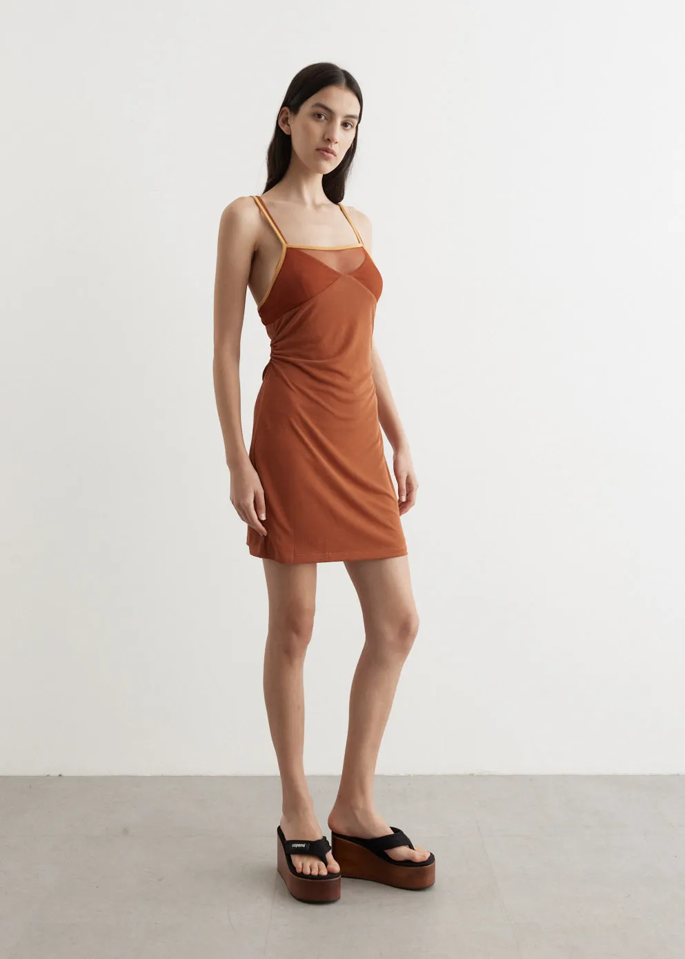 Crestfallen Layered Mini Dress