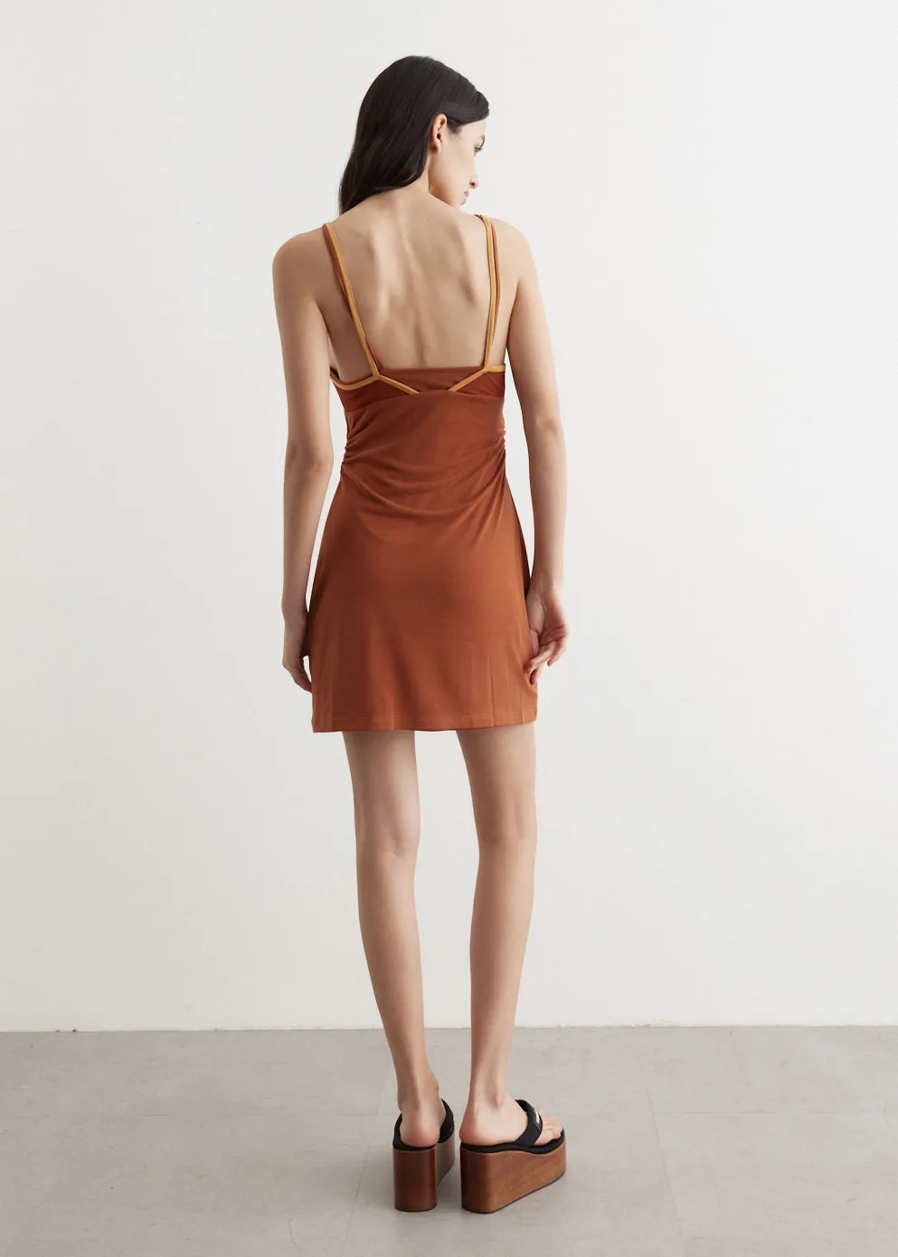 Crestfallen Layered Mini Dress
