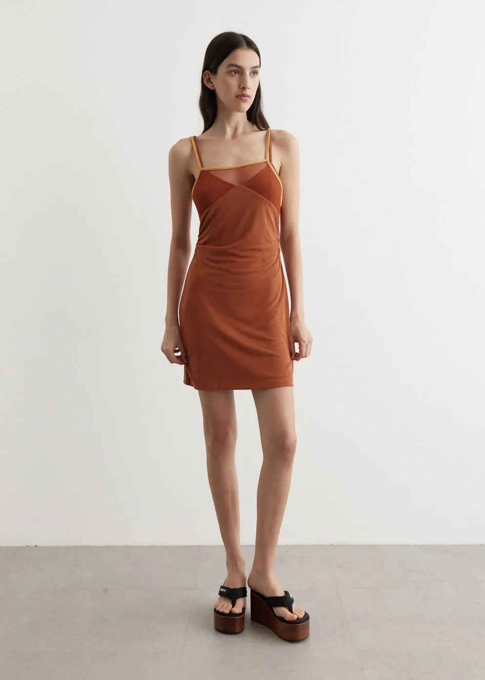 Crestfallen Layered Mini Dress