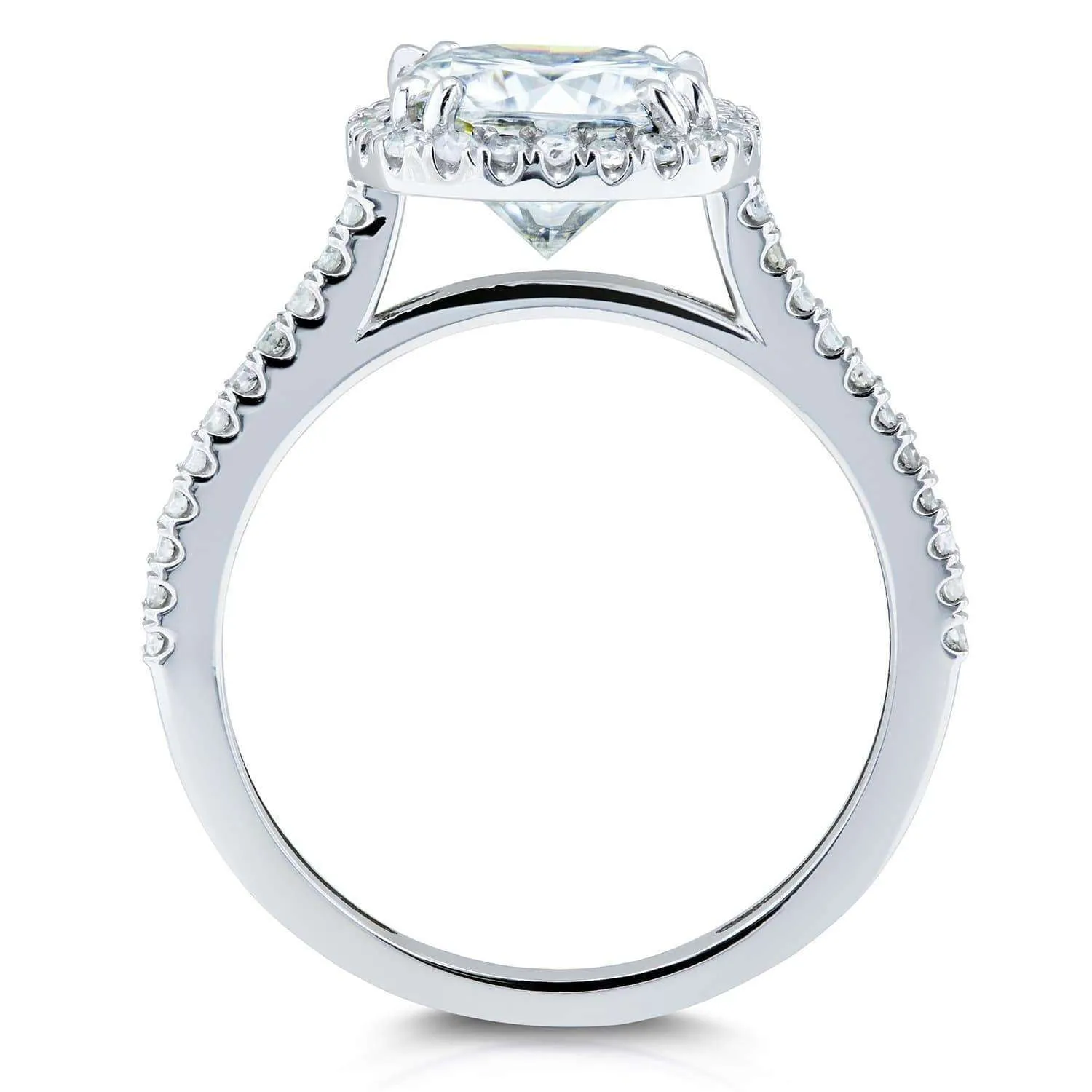 Cushion Halo Engagement Ring (2-1/4 CTW)