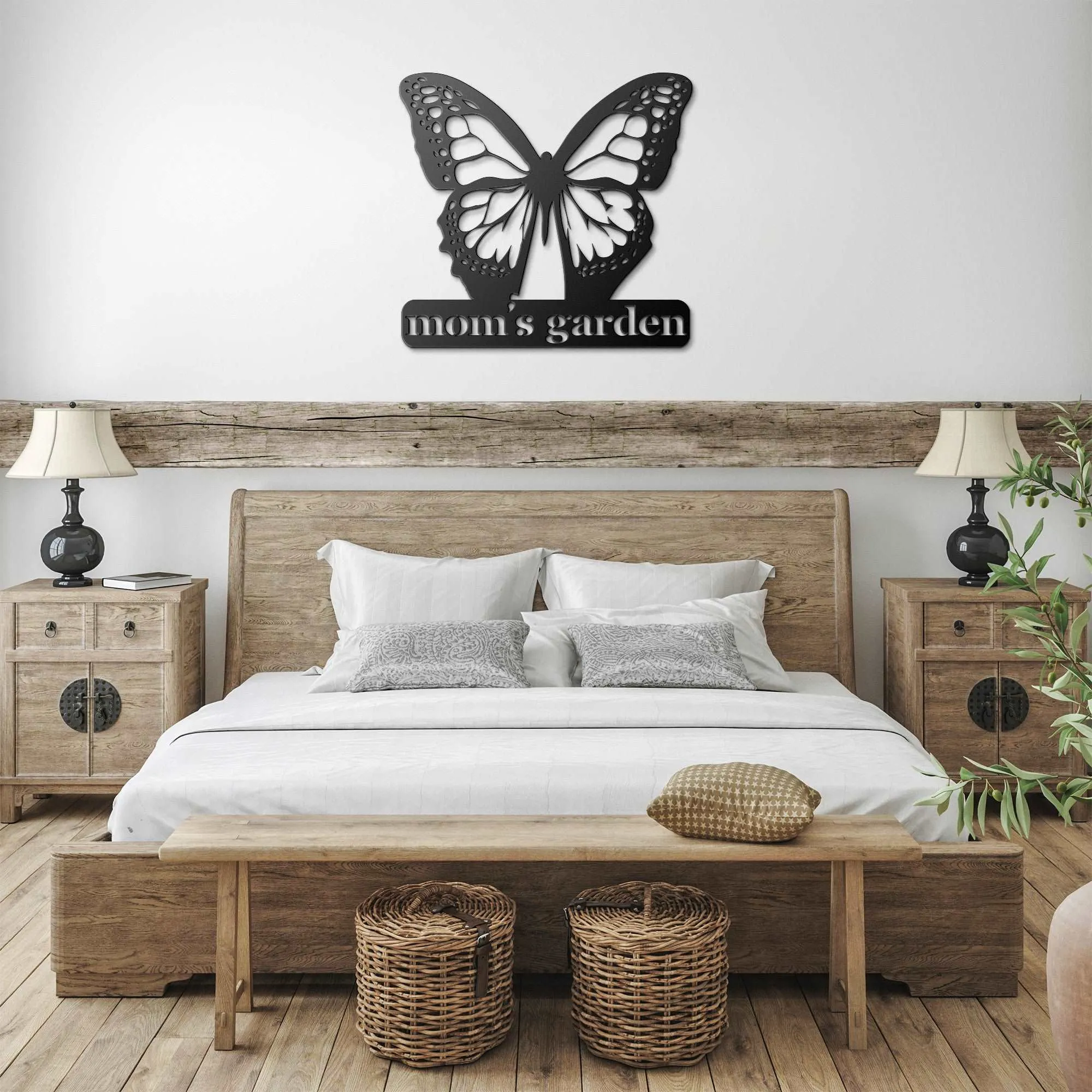 Custom Butterfly Monogram