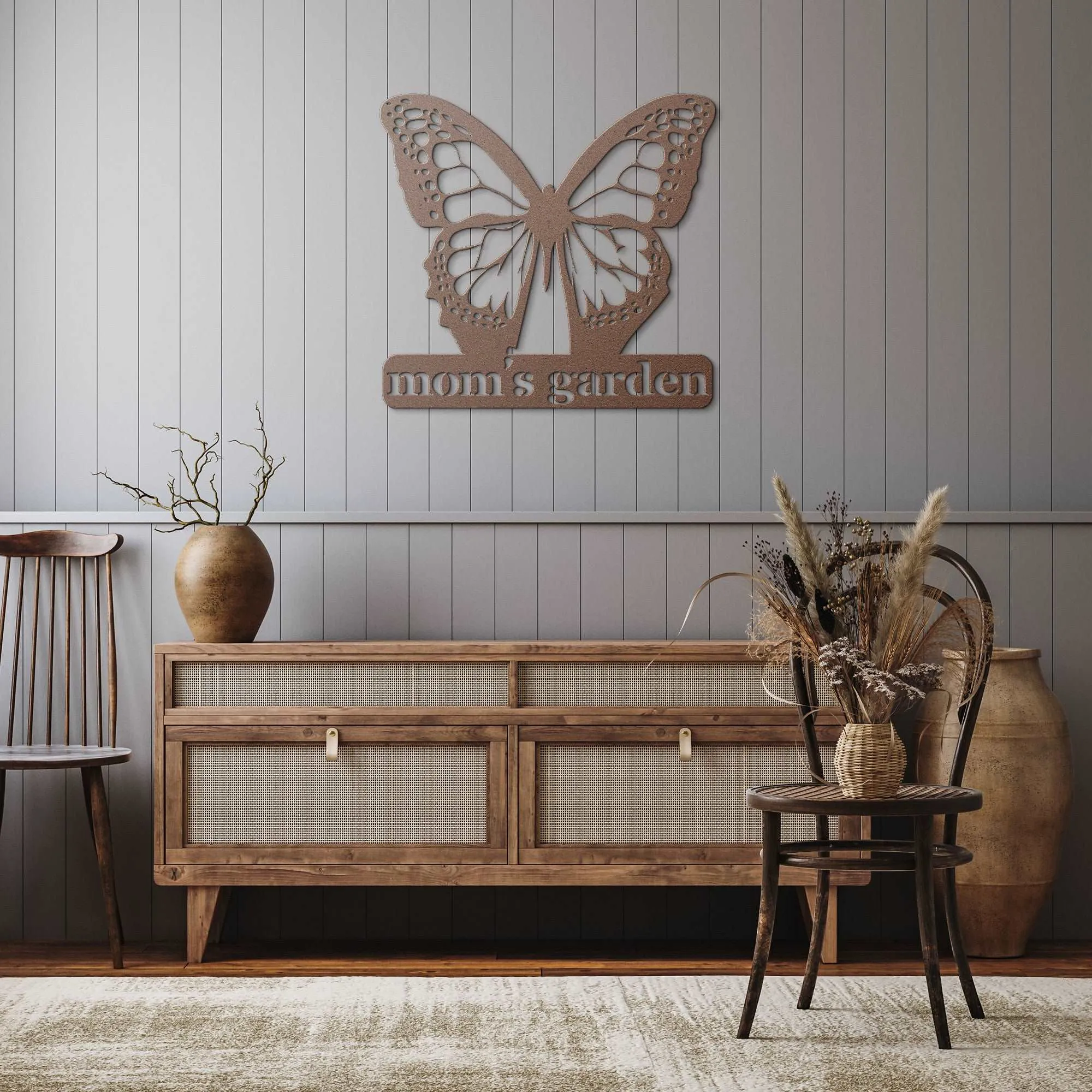 Custom Butterfly Monogram