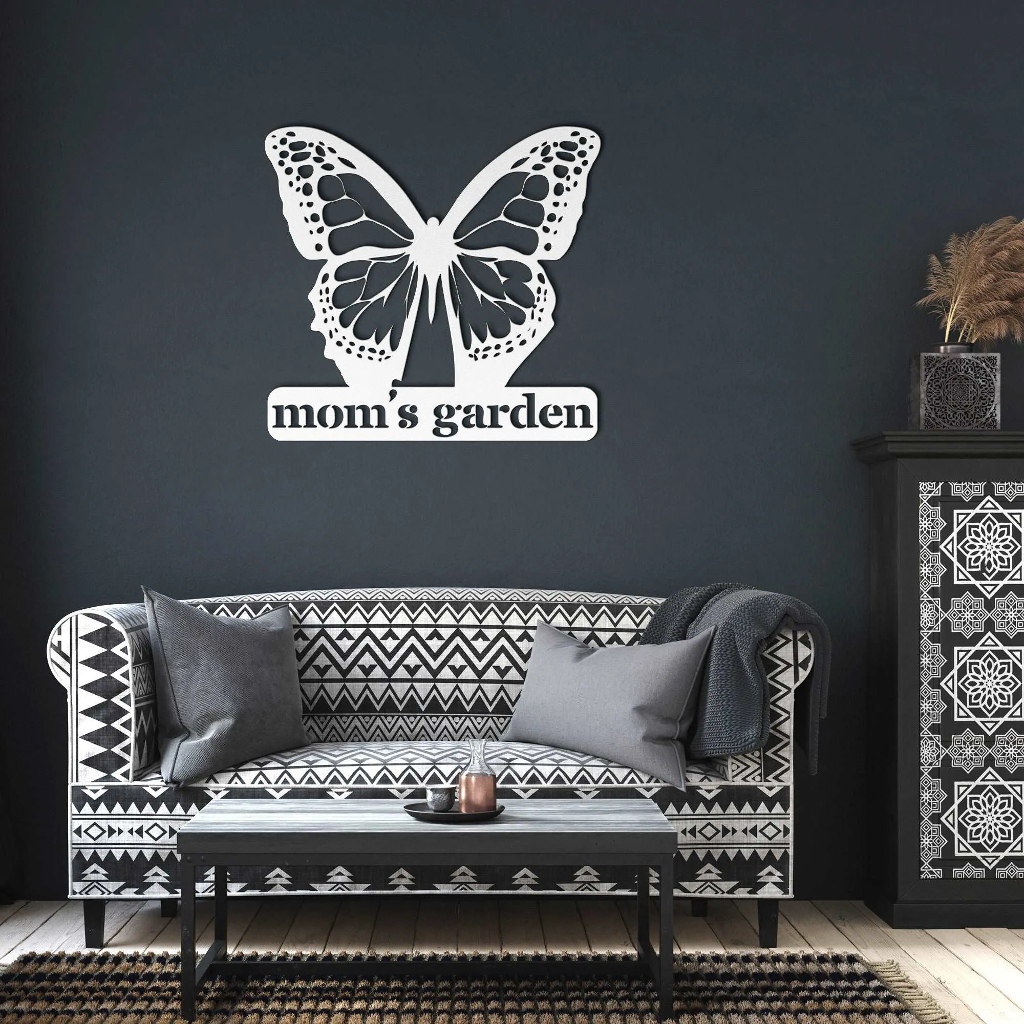 Custom Butterfly Monogram