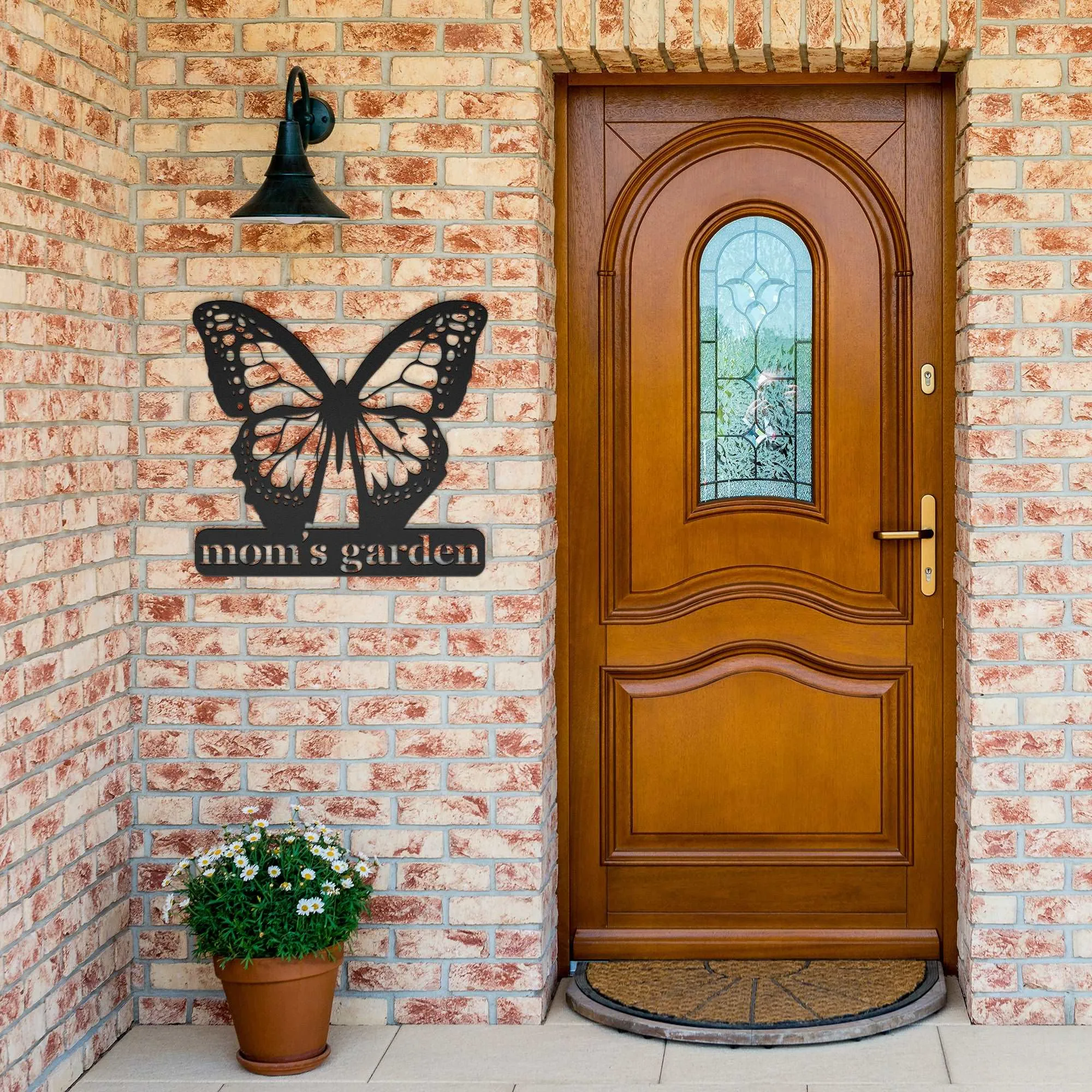 Custom Butterfly Monogram