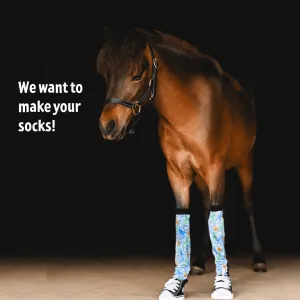 Custom D&S Riding Boot Socks (we design)