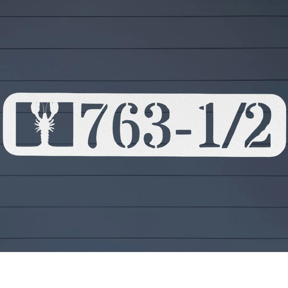 Custom Lobster Address House Sign