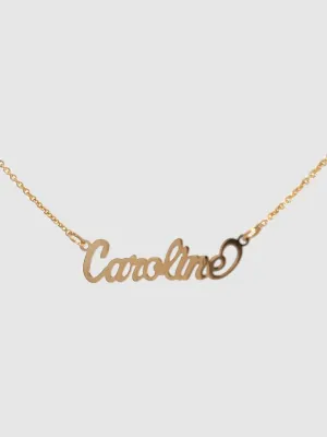 Custom Nameplate Necklace