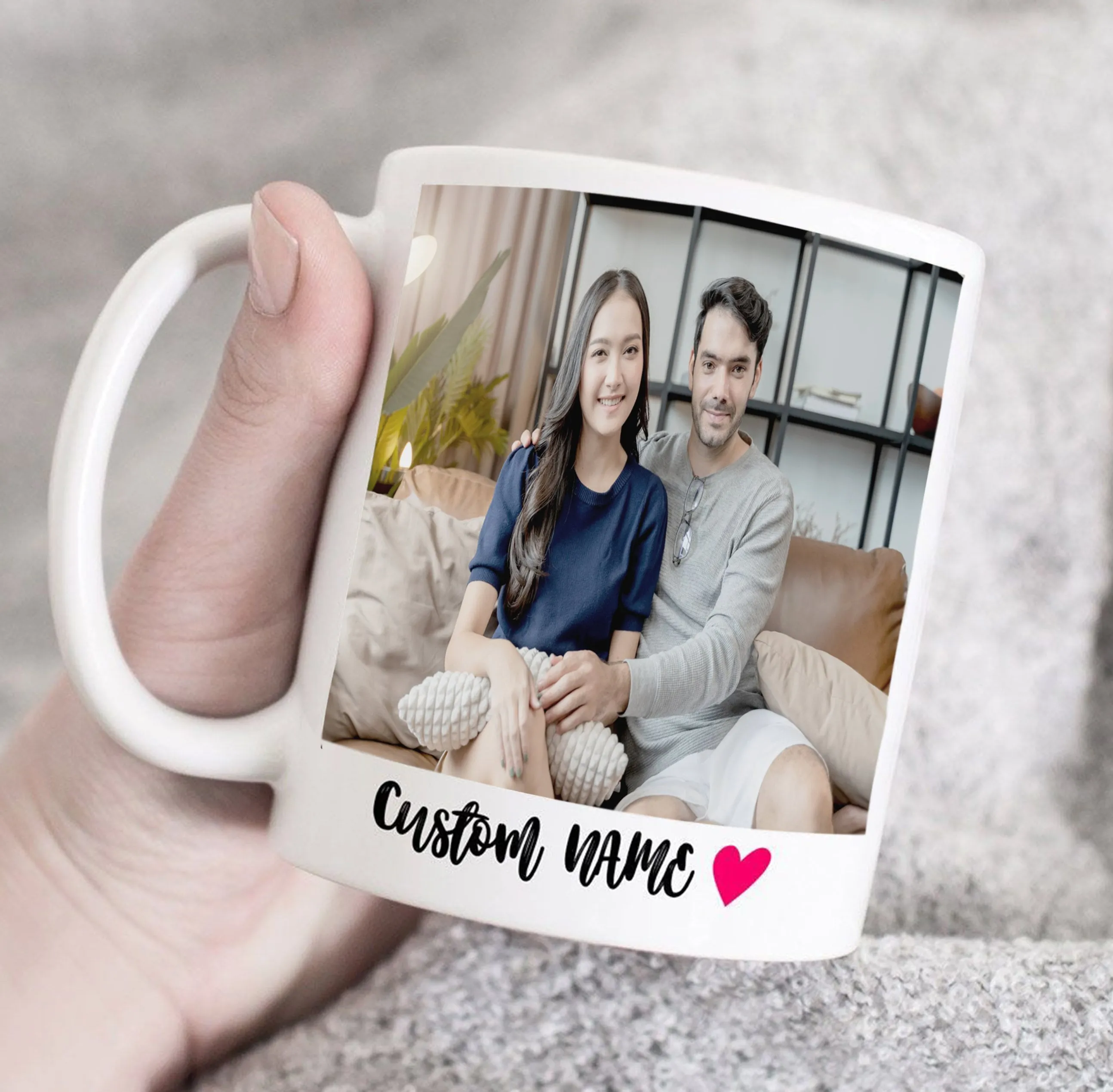 Custom Vintage Mug Personalized Gift Design
