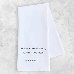 Devenie Designs - Margaritas 24:7 - Tea Towel