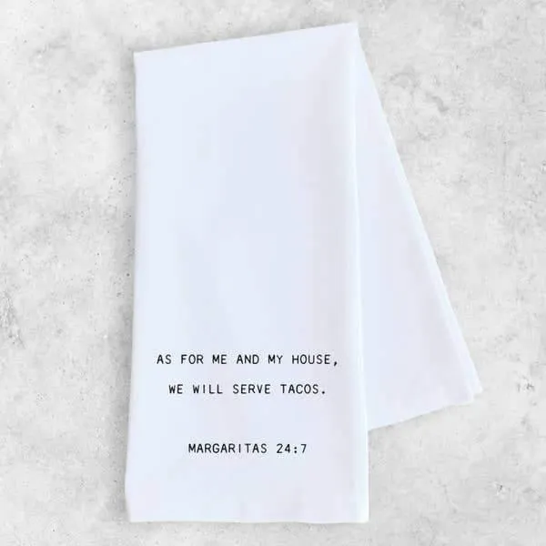 Devenie Designs - Margaritas 24:7 - Tea Towel