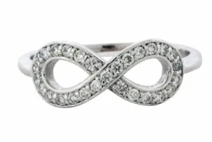 Diamond Infinity Ring