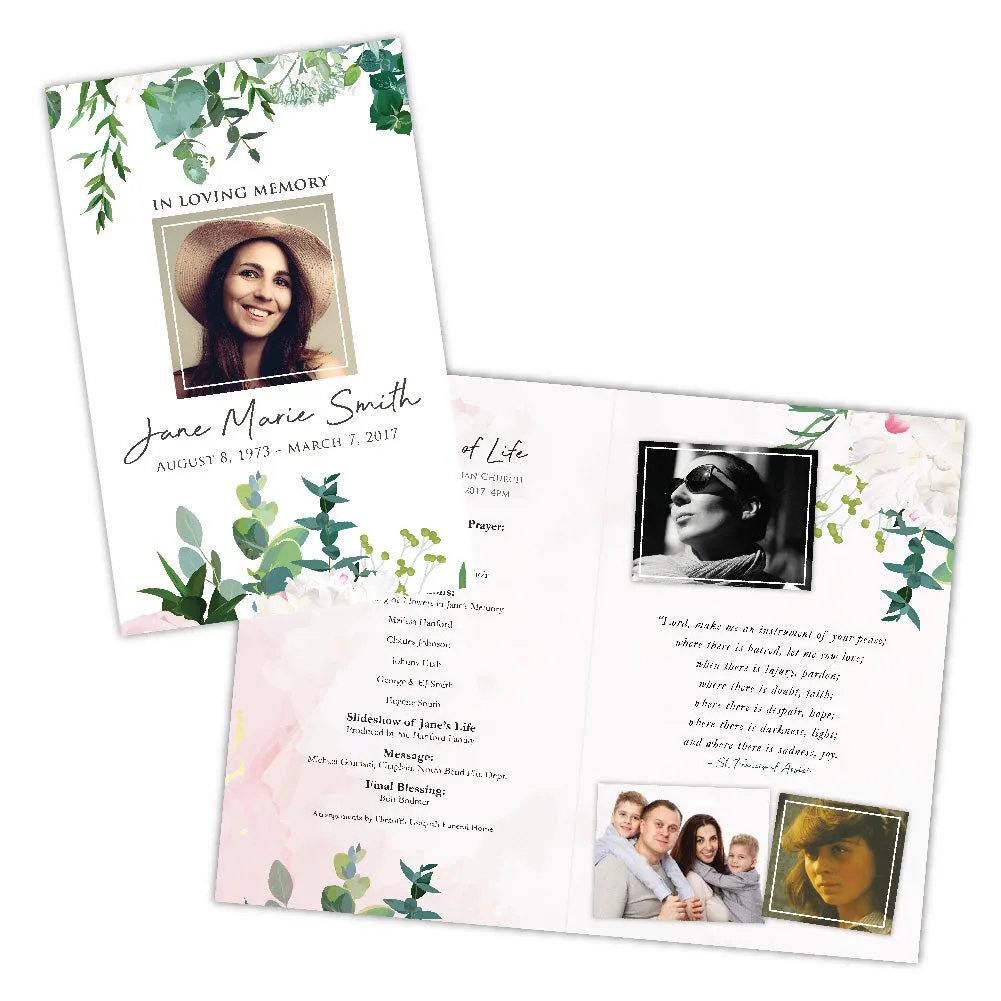 Elegant Blossom Folder