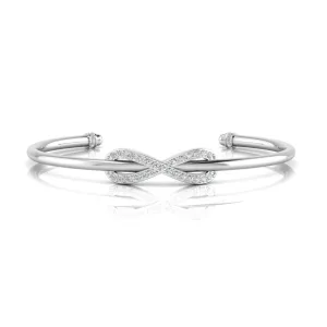 Emblematic Sliver Infinity Bracelet
