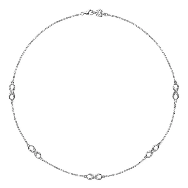 Entwined Infinity Necklace