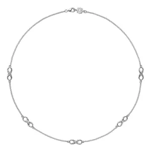 Entwined Infinity Necklace