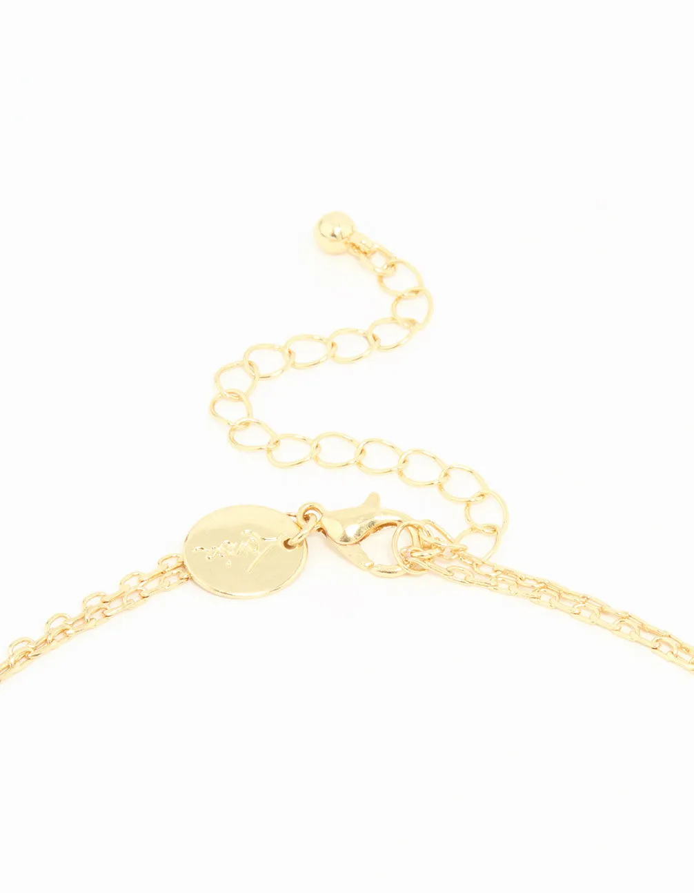 Gold Coin Layered Necklace