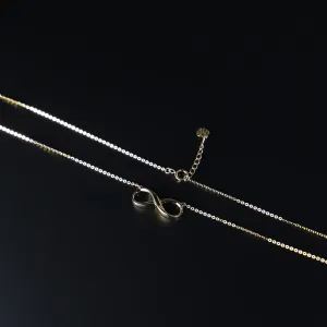 Gold Infinity Necklace Model-NK0211