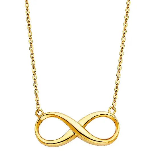 Gold Infinity Necklace Model-NK0211