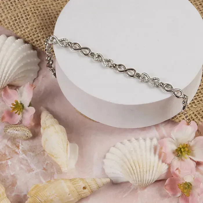 Infinite Love Heart Bracelet