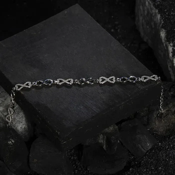 Infinite Love Heart Bracelet